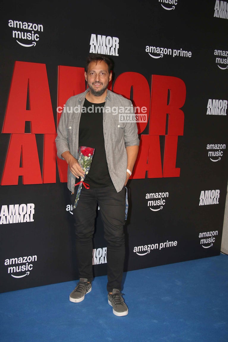 Ariel Staltari en el estreno de Amor Animal (Foto: Movilpress).