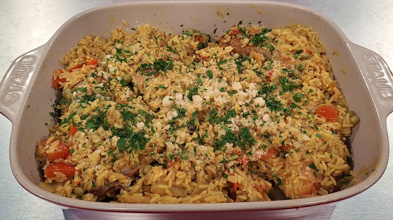 Arroz con pollo, recetas