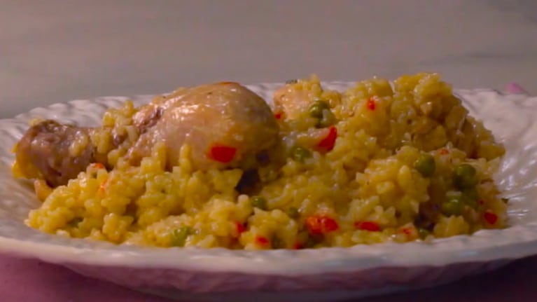 arroz, pollo