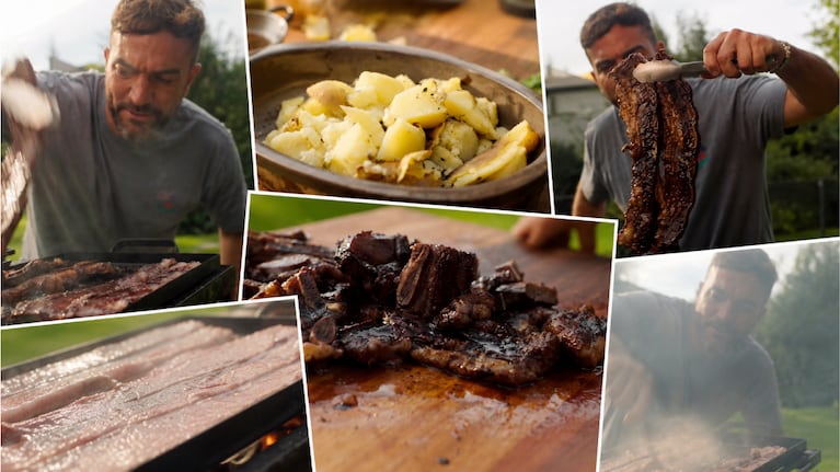 Asado banderita al vino tinto, por Salva la Cocina. Foto: montaje