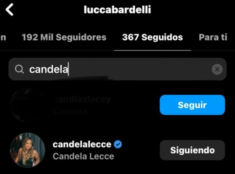 Aseguran que Cande Lecce, la supuesta amante Mauro Icardi, tiene un romance con el ex de Julieta Poggio 