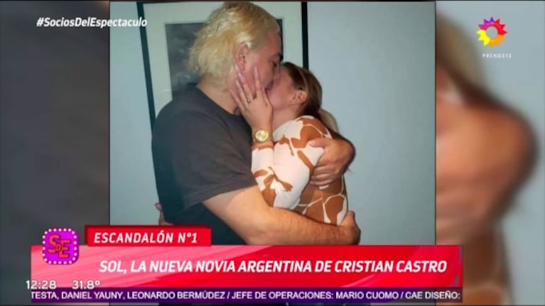 Aseguran que Cristian Castro está de novio con una fan argentina: "Están súper enganchados"