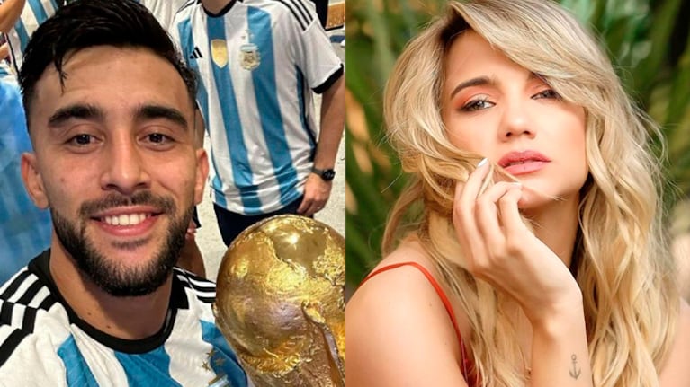 Aseguran que Nazarena Di Serio y Nicolás González están viviendo un romance en Europa.