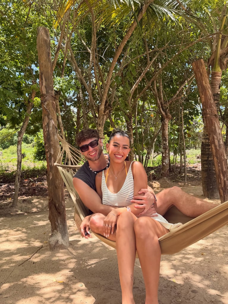 Así blanquearon su amor Luz y Tato (Fotos de Instagram)
