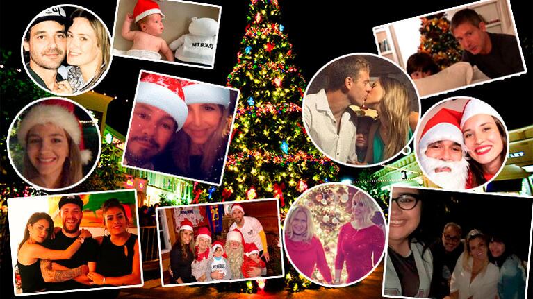 Así celebraron la Navidad los famosos