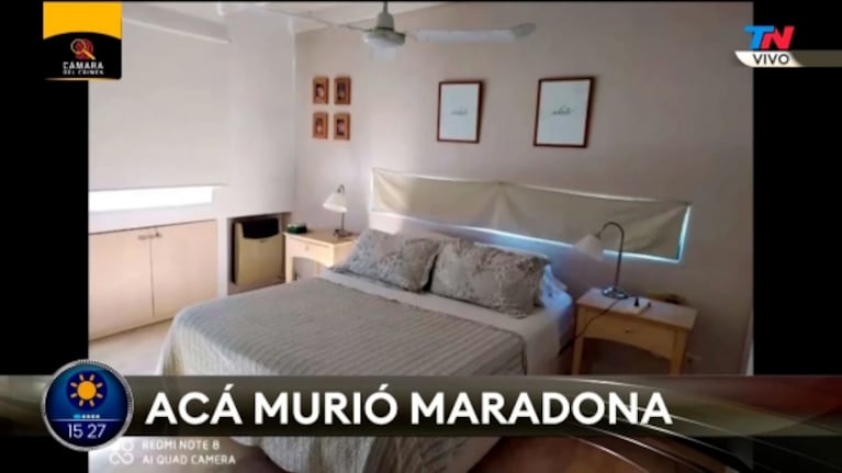 Así era la casa de Tigre en la que murió Diego Maradona: "El playroom no tenía ni baño y a él le costaba caminar"