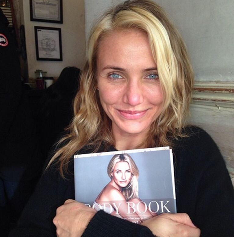 Así es Cameron Diaz sin una gota de maquillaje. (Foto: Instagram)