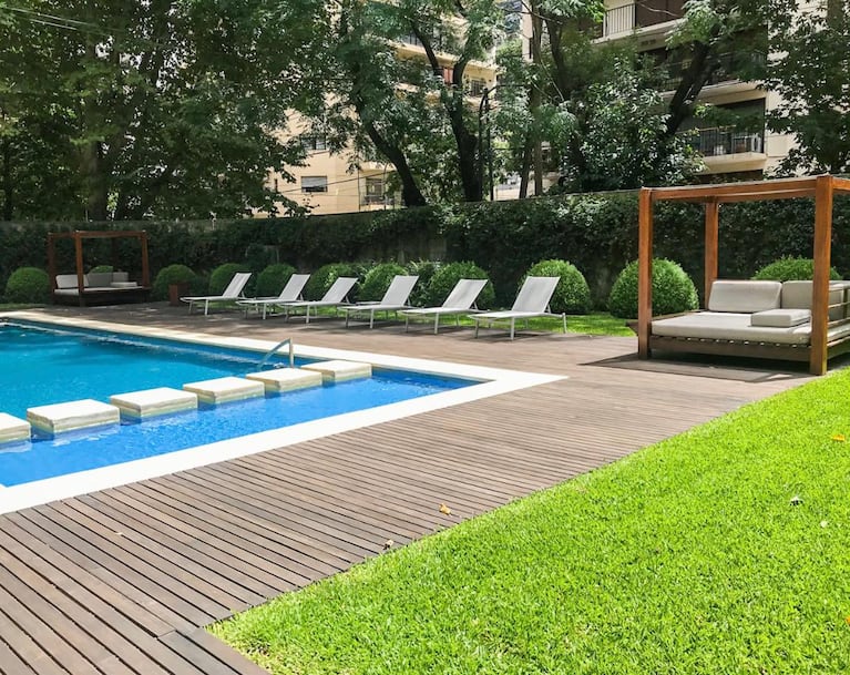 Así es el departamento de María Eugenia Ritó.