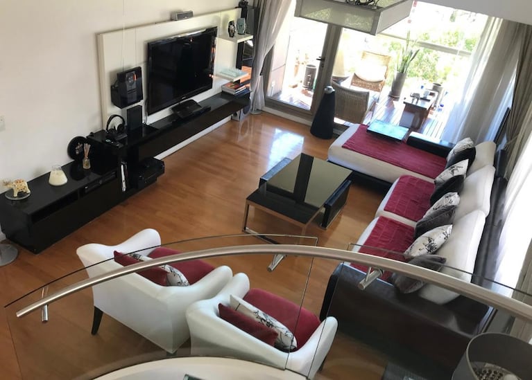 Así es el departamento de María Eugenia Ritó.