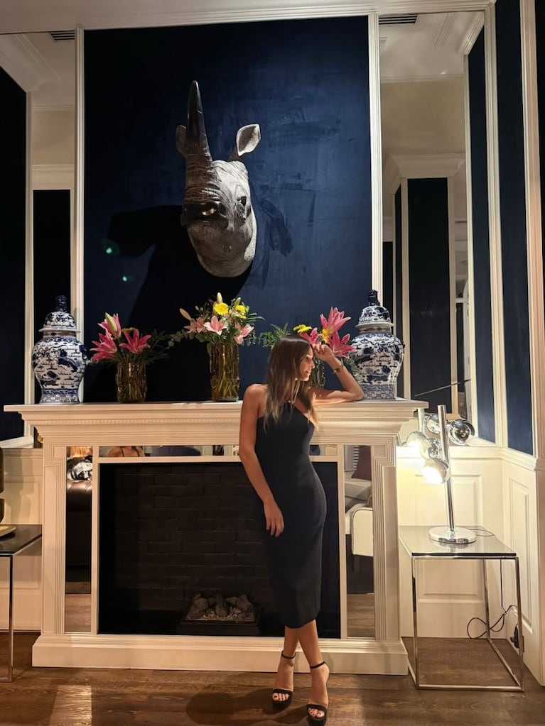 Así es el hotel boutique de Pampita y Martín Pepa en Madrid: ascensor con biblioteca y bar de lujo | Créditos: Instagram @pampitaoficial