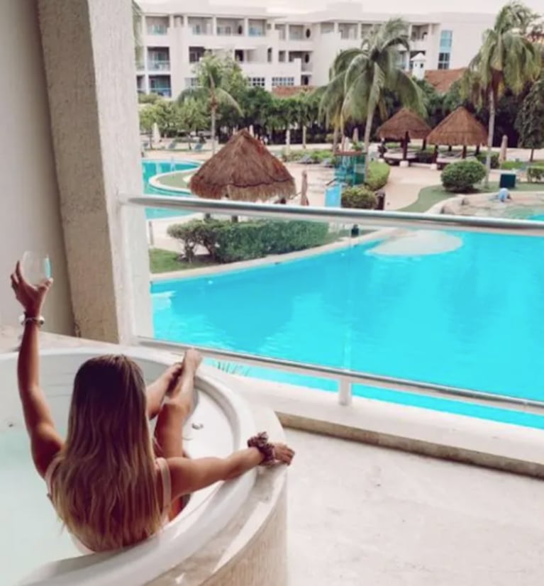 Así es el hotel de lujo que Araceli González eligió para sus vacaciones en México junto a Fabián Mazzei 