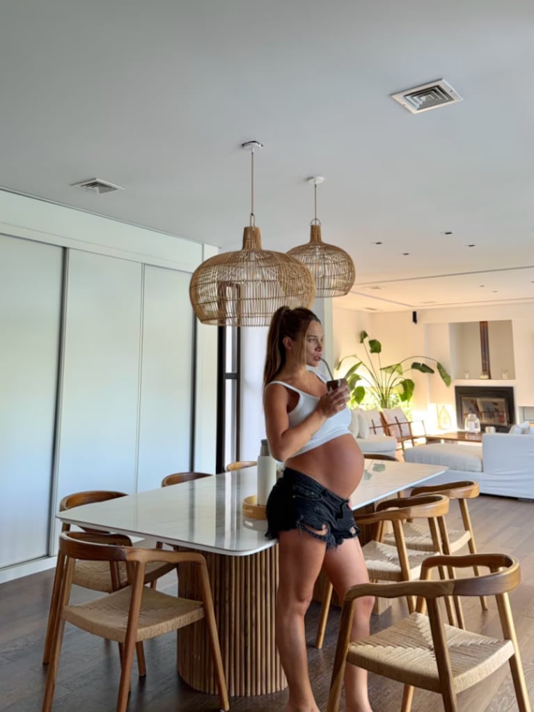 Así es el living-comedor de Camila Homs: tonos neutros, ambiente amplio y luminosidad | Créditos: Instagram @camihoms