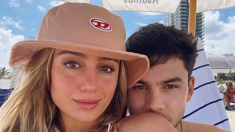 Así es el living de Morena Beltrán y Lucas Blondel Fuente: Instagram