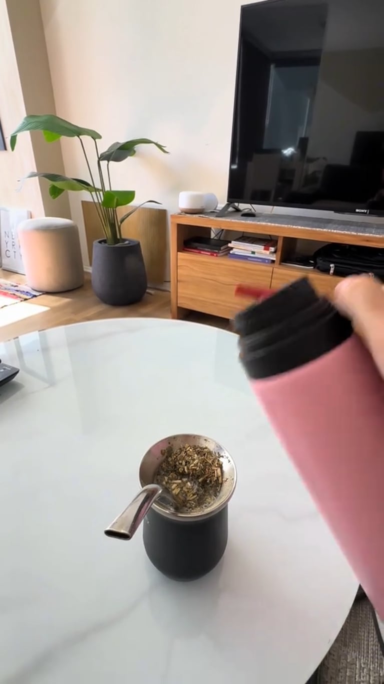 Así es el nuevo hogar de Bautista Mascia y Denisse González  (Captura de video de Tiktok de @bauti_mascia)