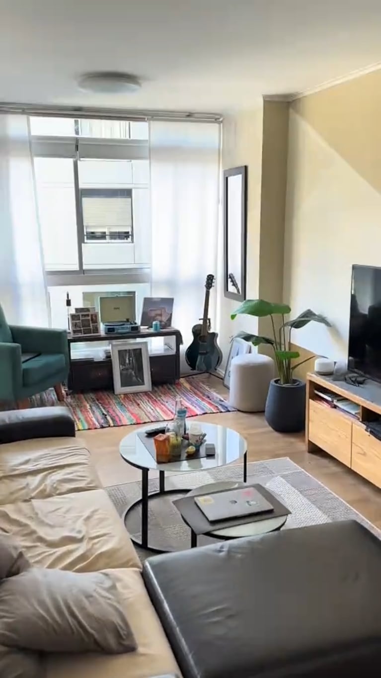 Así es el nuevo hogar de Bautista Mascia y Denisse González  (Captura de video de Tiktok de @bauti_mascia)