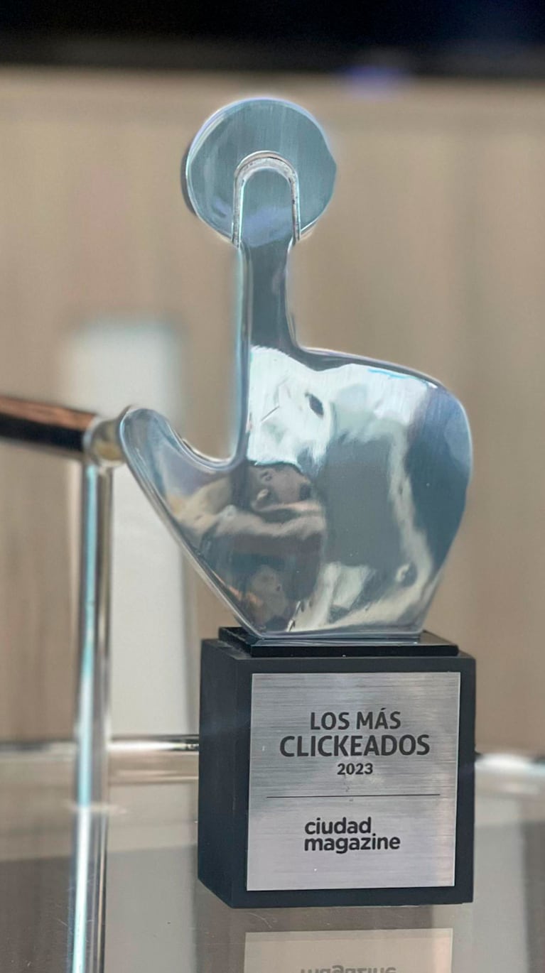 Así es el Premio Los Más Clickeados 2023.