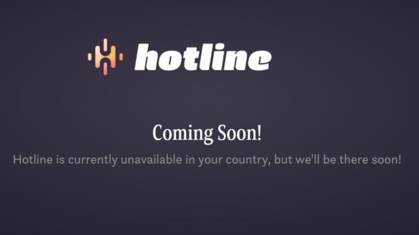 Así es Hotline, el foro experimental de Facebook similar a Clubhouse que también incorpora video. Foto:EP. 