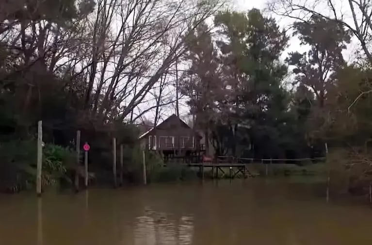 Así es la atípica casa de Germán Martitegui en una isla del Delta: ecológica, austera y sin electricidad | Créditos: CLARÍN