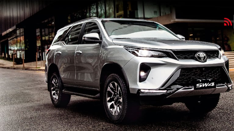Así es la camioneta de Mauro Icardi y China Suárez. (Foto: Toyota Argentina)