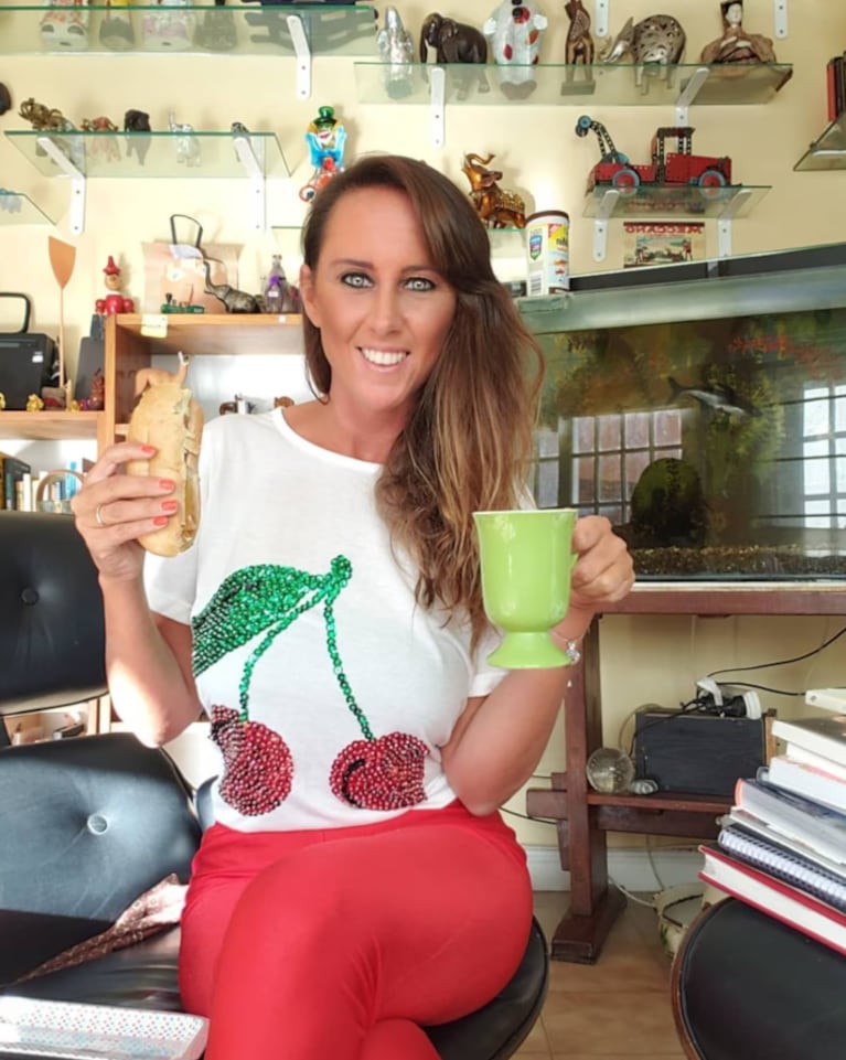 Así es la casa de Alberto Cormillot y Estefanía Pasquini: estilo clásico y colección de enanos de jardín | Créditos: Instagram @estefi_pasquini