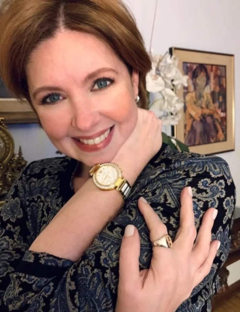 Así es la casa de Andrea Del Boca: diseño noventoso, esculturas de lujo y alfombras orientales | Créditos: Instagram @andreadelboca