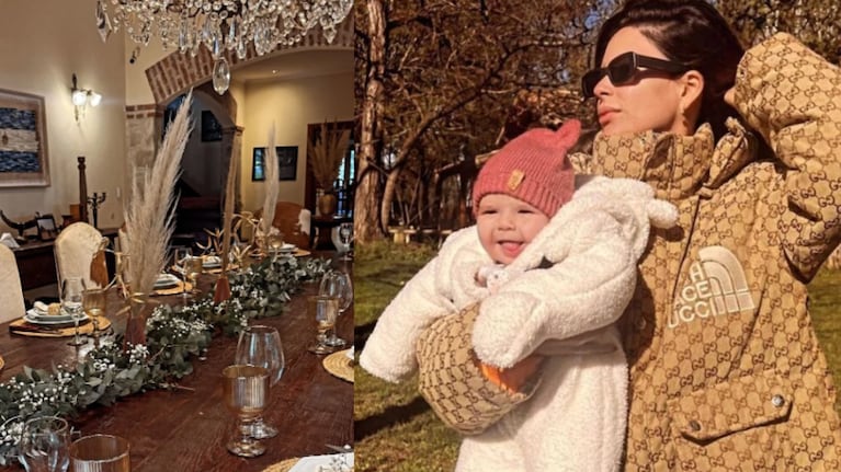 Así es la casa de campo de Barby Franco y Fernando Burlando: queda en Las Flores y combina rusticidad y lujo | Créditos: Instagram @barbaritafranco21