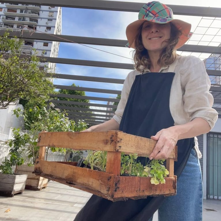 Así es la casa de Carla Peterson y Martín Lousteau: un hogar sustentable, estilo vintage y una huerta propia | Créditos: Instagram @petersoncarla