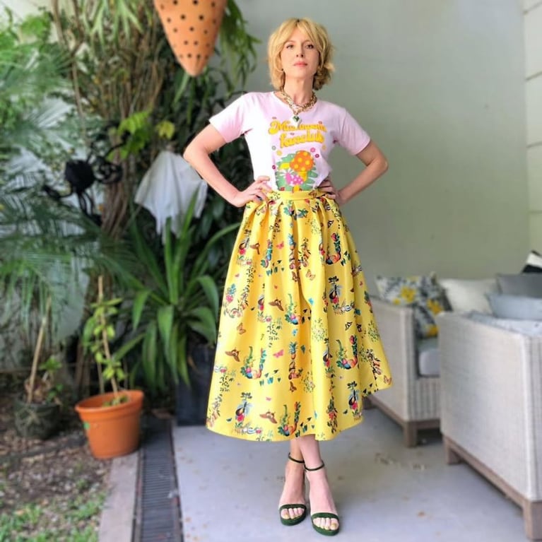 Así es la casa de Carla Peterson y Martín Lousteau: un hogar sustentable, estilo vintage y una huerta propia | Créditos: Instagram @petersoncarla