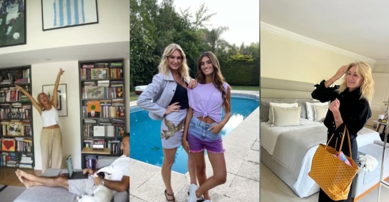 Así es la casa de Diego y Yanina Latorre en Pilar: jardín con pileta y estilo moderno en el interior | Créditos: Instagram @yanilatorre