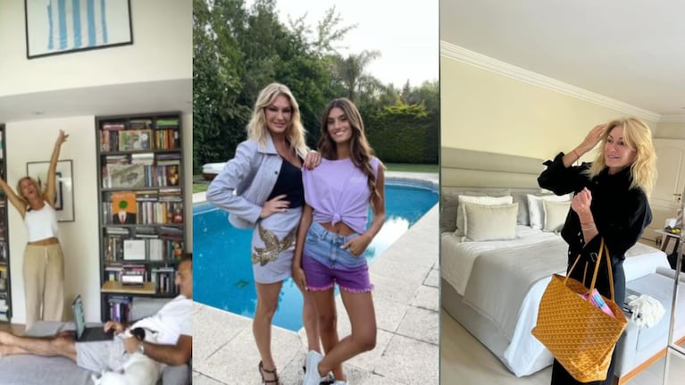 Así es la casa de Diego y Yanina Latorre en Pilar: jardín con pileta y estilo moderno en el interior | Créditos: Instagram @yanilatorre