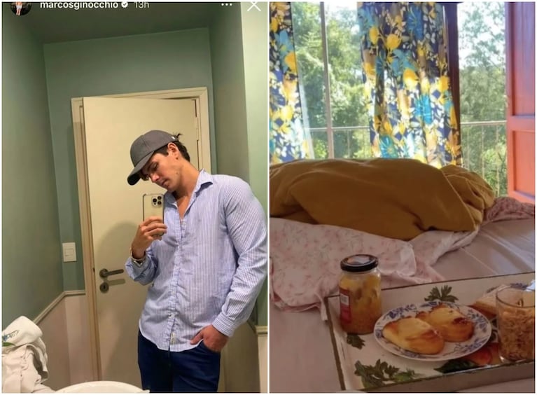 Así es la casa de Marcos Ginocchio en Salta. Crédito: Instagram