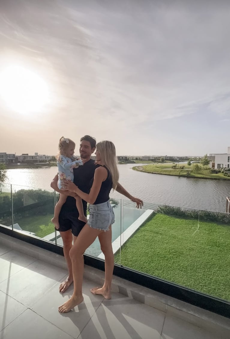 Así es la casa de Nordelta donde viven Cande Ruggeri y Nico Maccari (Foto: Instagram @caleruggeri)