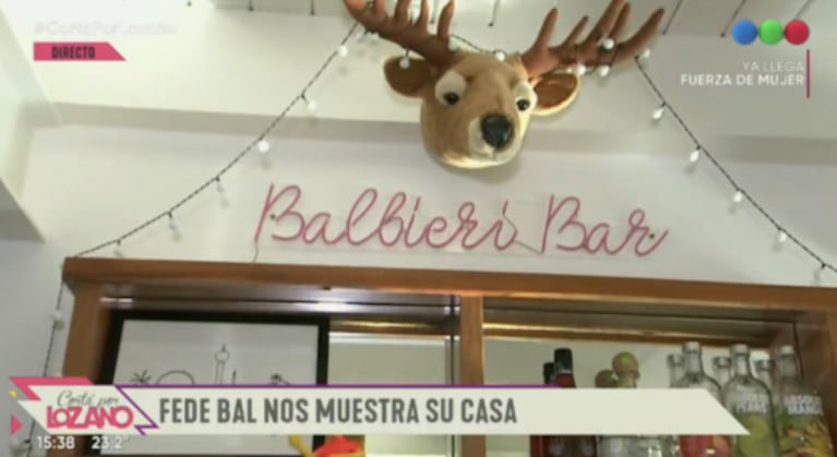 Así es la casa de Spinetta donde hoy vive Fede Bal: un bar dedicado a su papá y un cuarto muy original