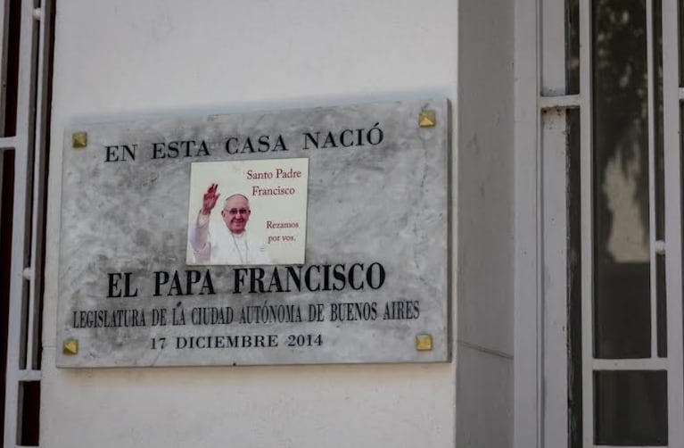 Así es la casa donde nació y vivió el Papa Francisco. Foto: Legislatura porteña