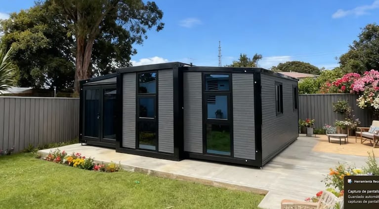 Así es la casa prefabricada china: se vende por 843.000 pesos el metro cuadrado y se instala en 10 horas | Créditos: Mercado Libre