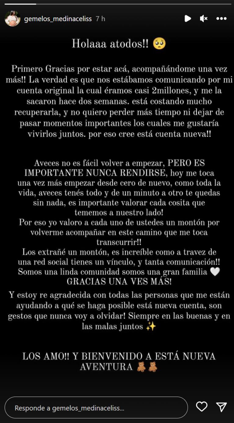 Así es la cuenta de Instagram que Daniela Celis les creó a sus gemelos 