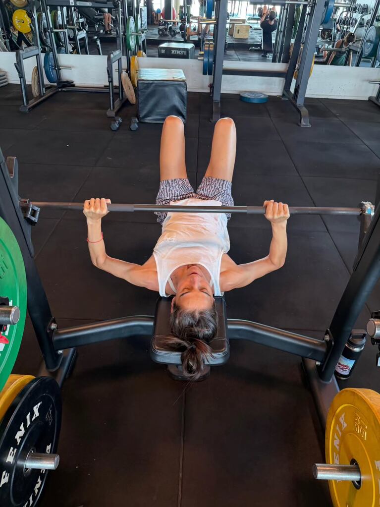 Así es la exigente rutina de entrenamiento de Juana Viale en el gimnasio | Créditos: Instagram @juanavialeoficial