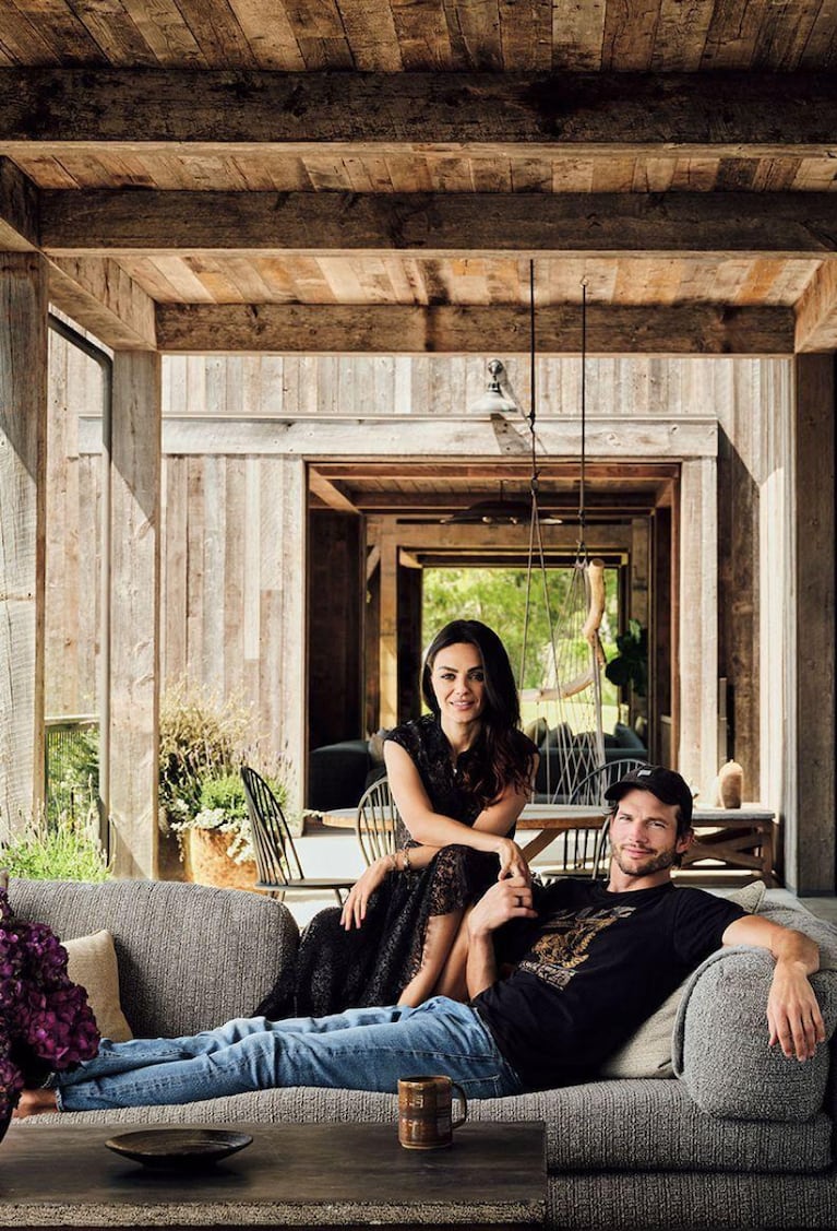 Así es la finca autosustentable que construyeron Ashton Kutcher y Mila Kunis en Los Ángeles