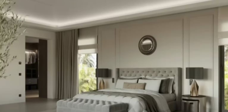 Así es la habitación de Luis Miguel.