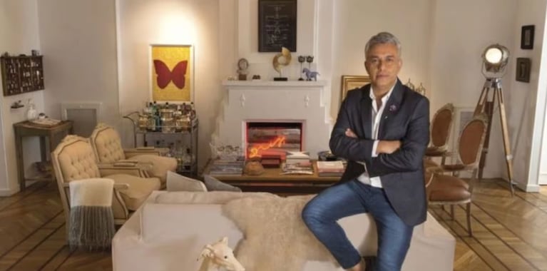 Así es la impactante casa de Mario Massaccesi: refugio personal entre muebles retro y pisos de madera | Créditos: Mitre Web