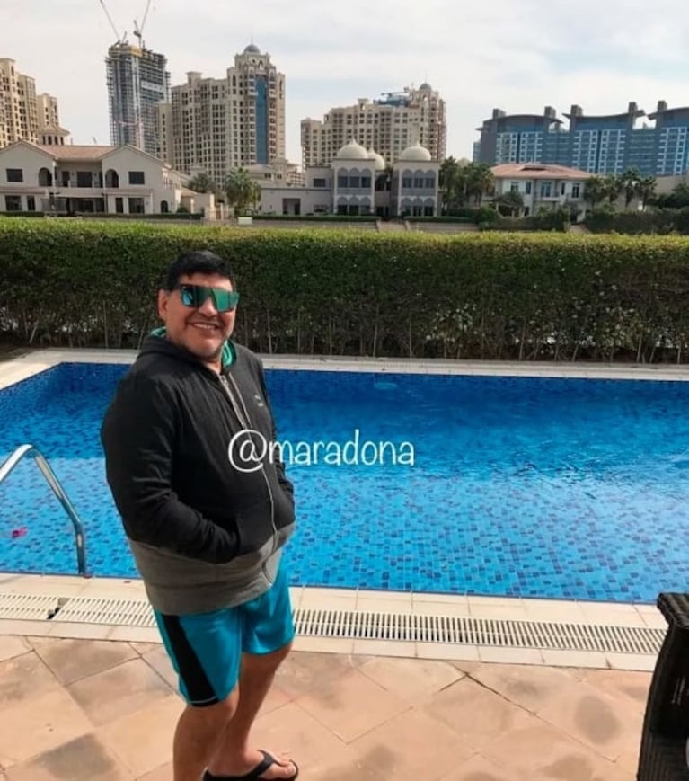 Así es la mansión donde Diego Maradona y Rocío Oliva vivían en Dubai, que hoy está en alquiler