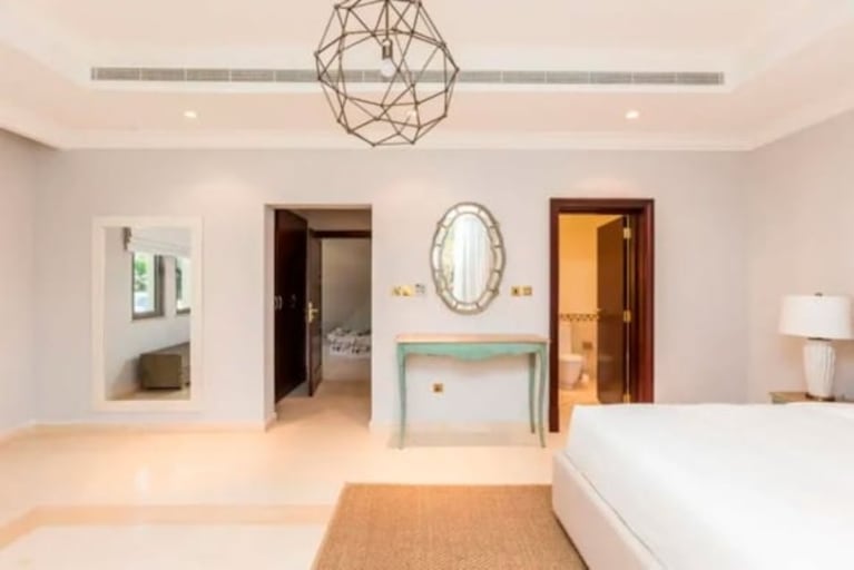 Así es la mansión donde Diego Maradona y Rocío Oliva vivían en Dubai, que hoy está en alquiler