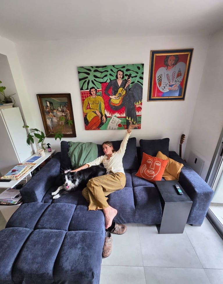 Así es la moderna casa de Rochi Igarzábal: arte, plantas y una renovación con estilo (Fotos de Instagram)