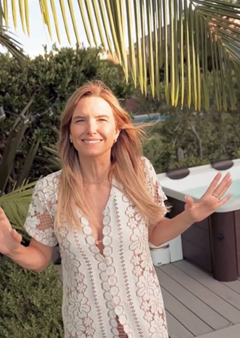 Así es la moderna casa de Sofía Zámolo: jacuzzi, pileta infinita y madera combinada con hormigón | Créditos: Instagram @sofiazamolo