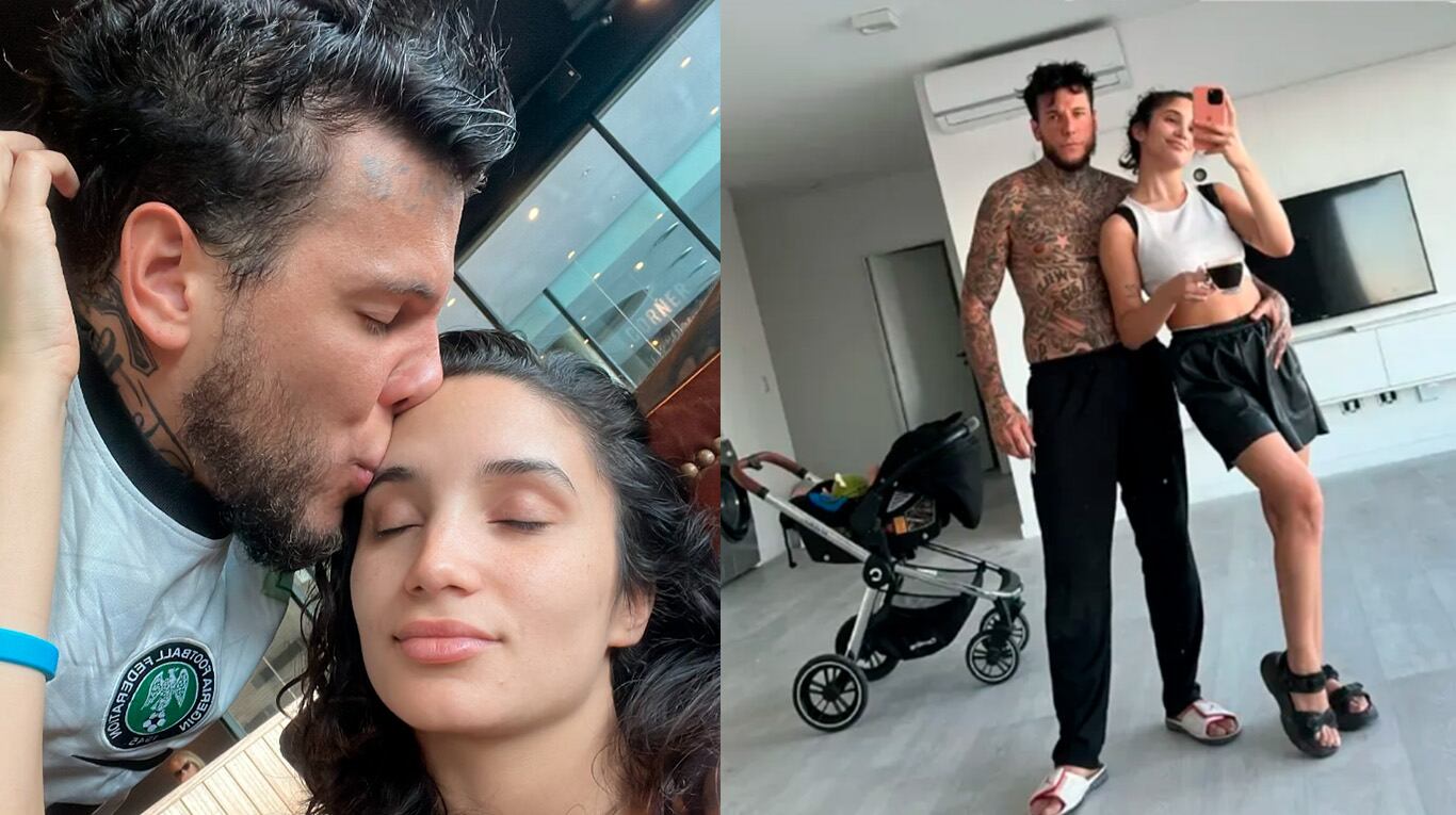 Así es la nueva casa de Alex Caniggia y Melody Luz frente a una laguna artificial.