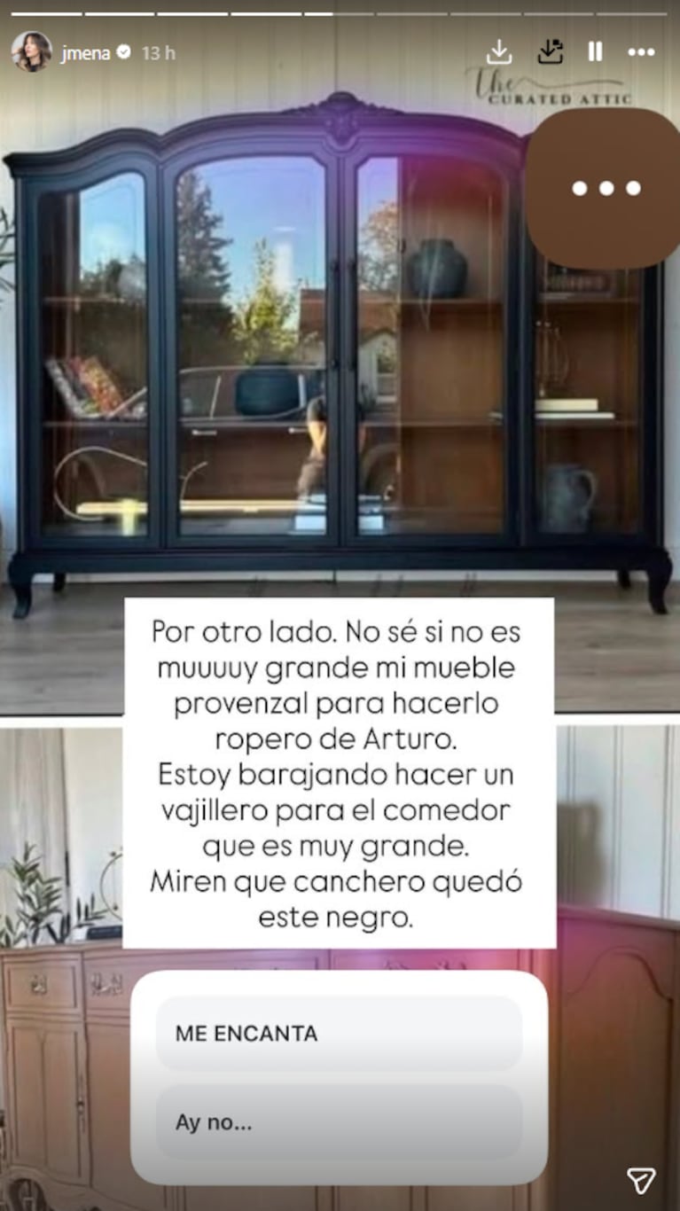 Así es la nueva casa de Jimena Barón: qué refacciones hará | Créditos: Instagram @jmena