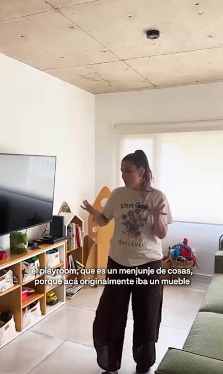 Así es la nueva casa de Juana Repetto: decoración minimalista, tonos claros y un acogedor playroom | Créditos: Instagram @juanarepettook