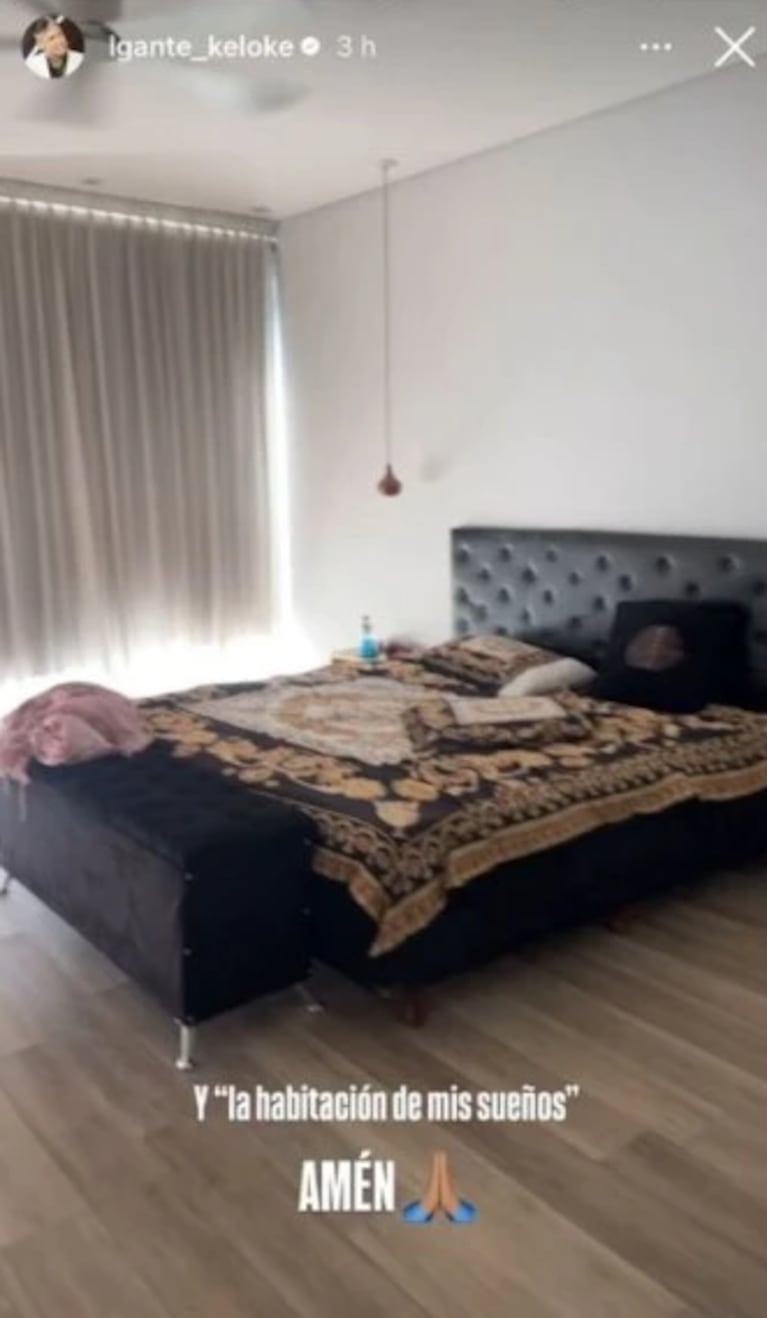 Así es la nueva “casa de los sueños” de L-Gante por dentro: diseño moderno y vista al lago | Créditos: Instagram @lgante_keloke