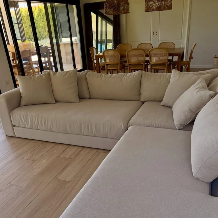 Así es la nueva casa de Noelia Marzol en Nordelta: dos plantas, pileta y un inmenso parque | Créditos: Instagram @noeliamarzolok