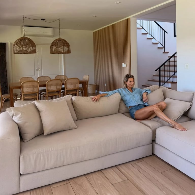 Así es la nueva casa de Noelia Marzol en Nordelta: dos plantas, pileta y un inmenso parque | Créditos: Instagram @noeliamarzolok